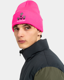3 Dusk - Beanie for Men Pink ELYHA00164 Element