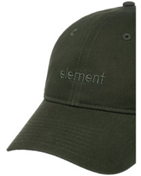 2 Fluky 3.0 - Gorra Dad con Visera Curva para Hombre Verde ELYHA00189 Element