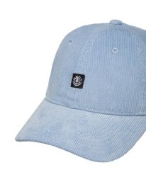 2 Icon Dad Corduroy - Casquette r&eacute;glable classique Bleu ELYHA00203 Element