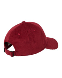 3 Icon Dad Corduroy - Classic Dad Cap for Men Red ELYHA00203 Element