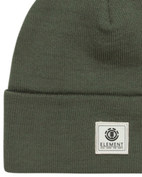 2 Dusk Classic - Cuff Beanie for Men Green ELYHA00209 Element