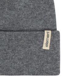 2 Dusk Low Merino - Muts met boord voor Heren Gray ELYHA00210 Element