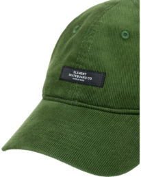 2 Fluky - Gorra Dad con Visera Curva para Hombre Verde ELYHA00217 Element