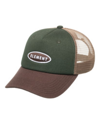 0 Union - Casquette trucker pour Homme Vert ELYHA00218 Element