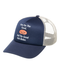 0 Yield - Trucker Cap for Men Blue ELYHA00220 Element