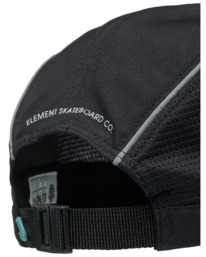 4 Stroll Trail - Cap met Clipsluiting op de Achterkant voor Heren Black ELYHA00226 Element