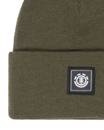 2 High Icon - Klassisches Beanie für Männer Braun ELYHA00232 Element