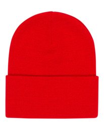 1 High Icon - Klassisches Beanie für Männer Rot ELYHA00232 Element