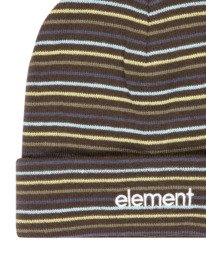 2 Mid Lowcase Stripe - Bonnet classique pour Homme Marron ELYHA00242 Element
