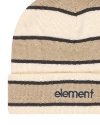 2 Mid Lowcase Stripe - Bonnet classique pour Homme Beige ELYHA00242 Element