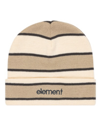 0 Mid Lowcase Stripe - Bonnet classique pour Homme Beige ELYHA00242 Element