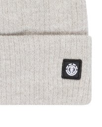 2 Mid Icon Rib - Klassisches Crown-Beanie für Männer Grau ELYHA00244 Element