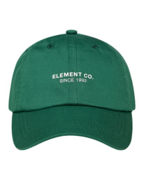 1 Element Co - Boné de basebol clássico para Homem Verde ELYHA00245 Element