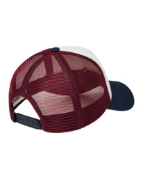 3 Icon Mesh - Peak Trucker Cap for Men Red ELYHA00248 Element