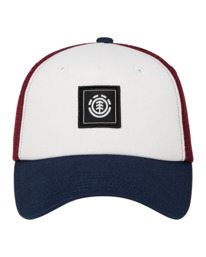 1 Icon Mesh - Peak Trucker Cap for Men Red ELYHA00248 Element