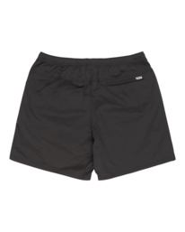 1 Chillin Hybrid 18" - Elasticated Waist Shorts for Men Black ELYHY03000 Element