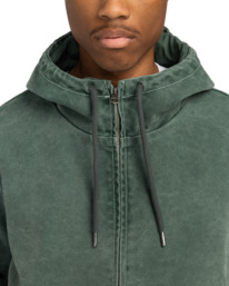 4 Dulcey - Hooded Canvas Jacket for Men Green ELYJK00199 Element