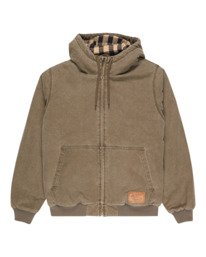 0 Dulcey Canvas - Canvas Jacket for Men Brown ELYJK00214 Element