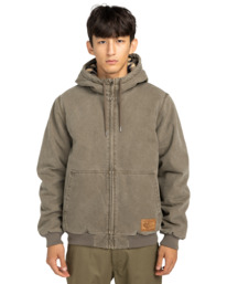 2 Dulcey Canvas - Canvas Jacket for Men Brown ELYJK00214 Element
