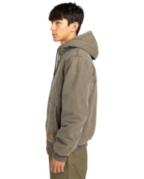 3 Dulcey Canvas - Canvas Jacket for Men Brown ELYJK00214 Element