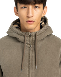 4 Dulcey Canvas - Canvas Jacket for Men Brown ELYJK00214 Element