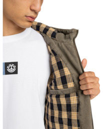 6 Dulcey Canvas - Canvas Jacket for Men Brown ELYJK00214 Element