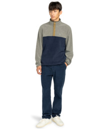 5 Abenaki Polar - Polar Fleece Top for Men Blue ELYJK00222 Element