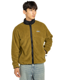 2 Classic  - Sherpa-Jacke für Männer Braun ELYJK00223 Element