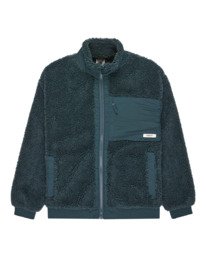 0 Oak Sherpa - Sherpa Jacket for Men Blue ELYJK00224 Element