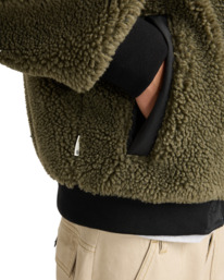 5 Oak Sherpa - Sherpa Jacket for Men Green ELYJK00224 Element