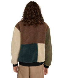 6 Oak Sherpa - Sherpa Jacket for Men Black ELYJK00224 Element