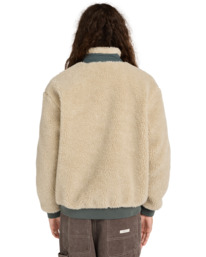6 Oak Sherpa - Sherpa Jacket for Men Beige ELYJK00224 Element