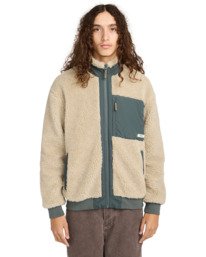 2 Oak Sherpa - Sherpa Jacket for Men Beige ELYJK00224 Element