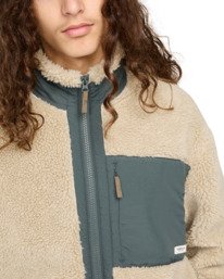 4 Oak Sherpa - Sherpa Jacket for Men Beige ELYJK00224 Element