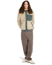 5 Oak Sherpa - Sherpa Jacket for Men Beige ELYJK00224 Element