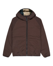 1 Wolfe Sherpa - Reversible Sherpa Hoodie for Men Black ELYJK00225 Element
