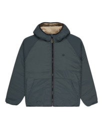 1 Wolfe Sherpa - Reversible Sherpa Hoodie for Men Beige ELYJK00225 Element