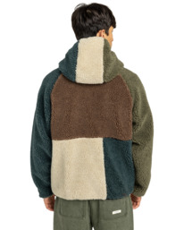 11 Wolfe Sherpa - Reversible Sherpa Hoodie for Men Black ELYJK00225 Element