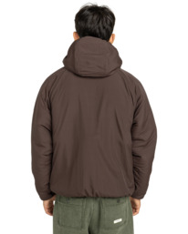 12 Wolfe Sherpa - Reversible Sherpa Hoodie for Men Black ELYJK00225 Element
