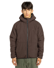8 Wolfe Sherpa - Reversible Sherpa Hoodie for Men Black ELYJK00225 Element