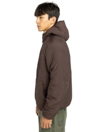 9 Wolfe Sherpa - Reversible Sherpa Hoodie for Men Black ELYJK00225 Element