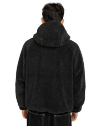 8 Wolfe Sherpa - Reversible Sherpa Hoodie for Men Black ELYJK00225 Element