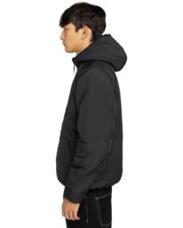6 Wolfe Sherpa - Reversible Sherpa Hoodie for Men Black ELYJK00225 Element