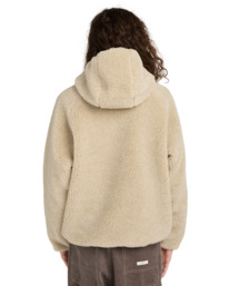 11 Wolfe Sherpa - Reversible Sherpa Hoodie for Men Beige ELYJK00225 Element