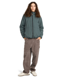 10 Wolfe Sherpa - Reversible Sherpa Hoodie for Men Beige ELYJK00225 Element