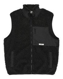 0 Lake Sherpa - Sherpa Vest for Men Black ELYJK00226 Element
