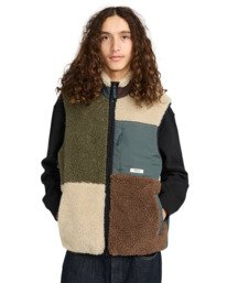 2 Lake Sherpa - Sherpa Vest for Men Black ELYJK00226 Element