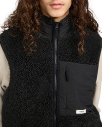 4 Lake Sherpa - Sherpa Vest for Men Black ELYJK00226 Element