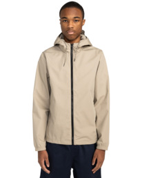 2 Alder - Wasserdichte Shelljacke für Männer Beige ELYJK00243 Element