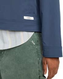 6 Stew - Waterproof Jacket for Men Blue ELYJK00247 Element